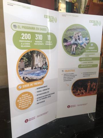 Nova exposició al CRAI Biblioteca del Campus de Mundet: ‘Presentació de projectes d'acompanyament vivencial a joves’