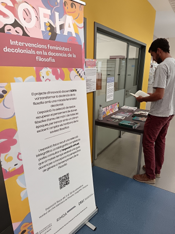 Exposició virtual i física al CRAI Biblioteca de Filosofia, Geografia i Història a partir del Projecte SOFIA