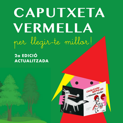 Nova exposició virtual "Caputxeta vermella, per llegir-te millor!" del CRAI Biblioteca del Campus Mundet