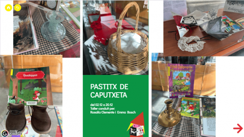 Nova exposició virtual "Caputxeta vermella, per llegir-te millor!" del CRAI Biblioteca del Campus Mundet