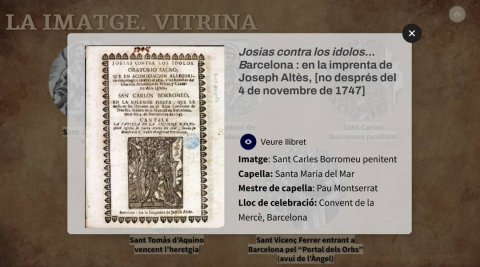 Exposició sobre els llibrets d'oratori del CRAI Biblioteca de Fons Antic, ara en versió virtual