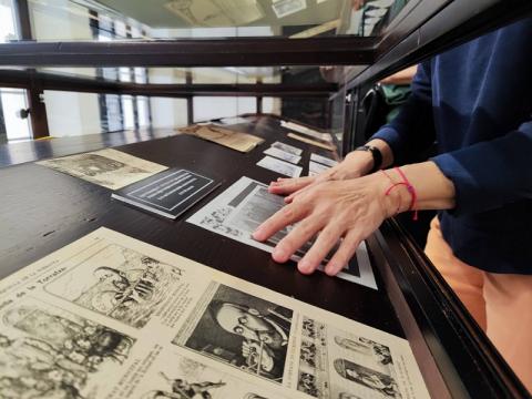 Exposició L’art funerari a la medicina catalana. Una passejada pels cementiris de Barcelona, coordinada pel CRAI Biblioteca del Campus Clínic