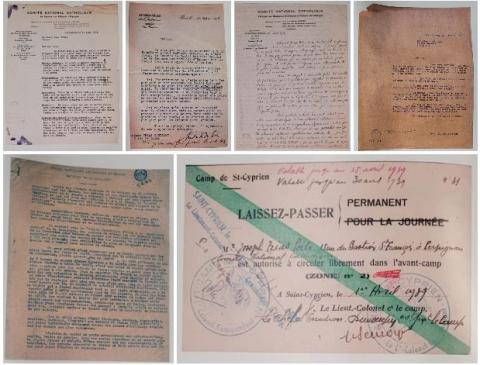 Exposició “Philippe Gaussot. Fotografia i treball humanitari amb els refugiats de la Guerra d’Espanya” al Museu Memorial de l’Exili amb la col·laboració del CRAI Biblioteca del Pavelló de la República