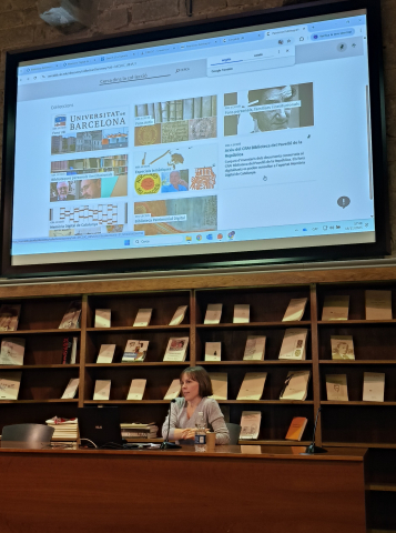 El CRAI a les Jornades “Ephemera” organitzades pel Col·legi Oficial de Bibliotecaris i Documentalistes de Catalunya