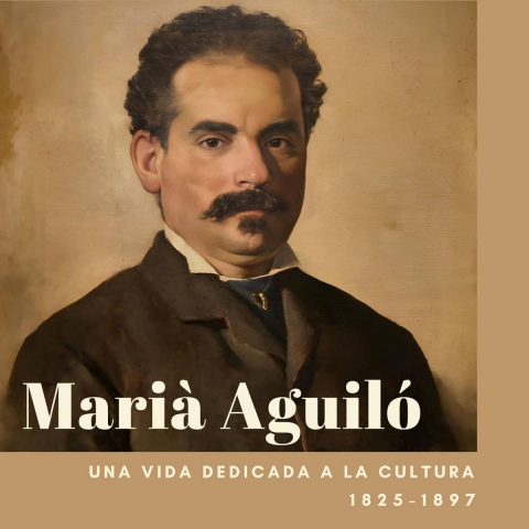 Exposició "Marià Aguiló: Una vida dedicada a la cultura (1825-1897)" al CRAI Biblioteca de Lletres