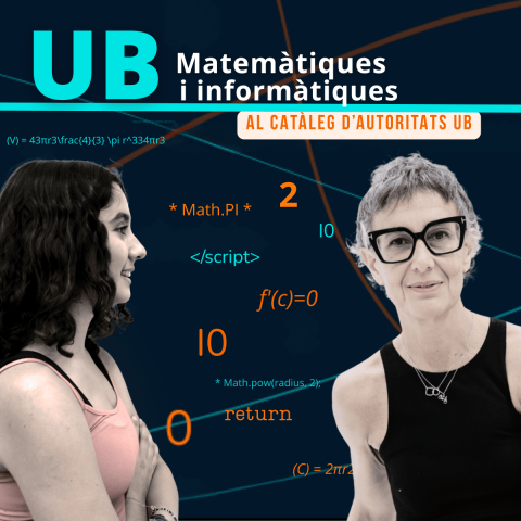 Matemàtiques i informàtiques UB, un nou conjunt al Portal de les dones