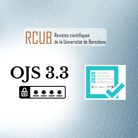 Novetats a RCUB: OJS 3.3, millores en seguretat i Segell FECYT 2025