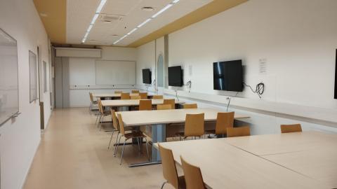 Nova sala de treball al CRAI Biblioteca de Farmàcia i Ciències de l’Alimentació Campus Torribera