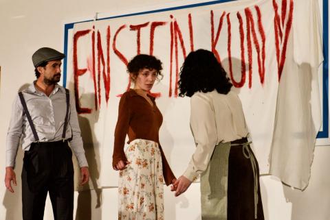 Inauguració de l'exposició Einstein a Barcelona, 1923