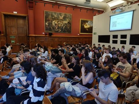 Sessions d'acollida del CRAI Biblioteca de Matemàtiques i Informàtica