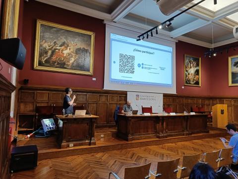 Sessions d'acollida del CRAI Biblioteca de Matemàtiques i Informàtica