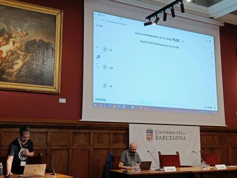 Sessions d'acollida del CRAI Biblioteca de Matemàtiques i Informàtica