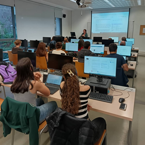 Viquimarató sobre filòsofes al CRAI Biblioteca de Filosofia, Geografia i Història