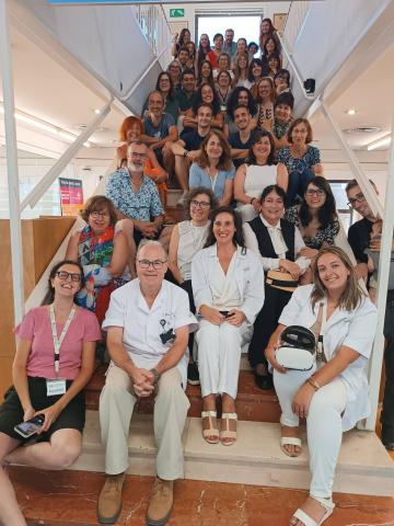 Nova visita teatralitzada del CRAI Biblioteca del Campus Clínic per al PTGAS de la Facultat de Medicina i Ciències de la Salut