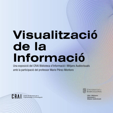 Nova exposició al CRAI Biblioteca d'Informació i Mitjans Audiovisuals: "Visualització de la informació"