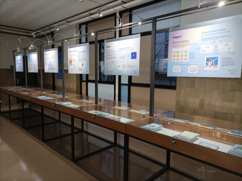 Nova exposició al CRAI Biblioteca d'Informació i Mitjans Audiovisuals: "Visualització de la informació"