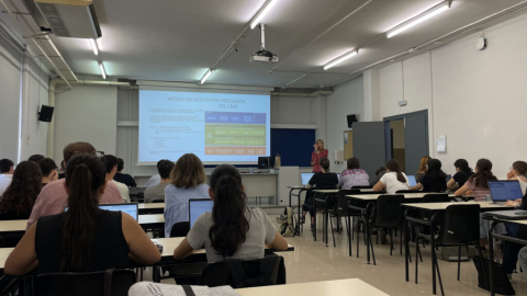 Xerrada sobre les tasques de la Secció d'Adquisicions i Recursos d'Informació del CRAI de la UB