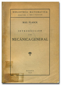 Introducción a la mecánica general