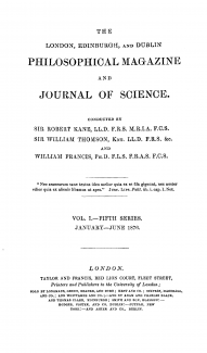 Philosophical magazine