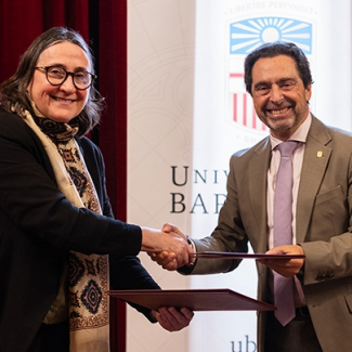 El CRAI integra l'arxiu dels catedràtics J. A. González Casanova i M. R. Virós i Galtier