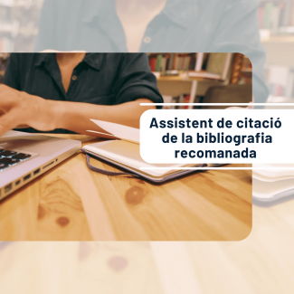 Ús de l'assistent de citació en la revisió dels plans docents