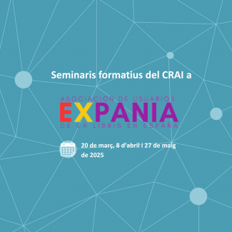 El CRAI comparteix coneixement a través de seminaris formatius a Expania