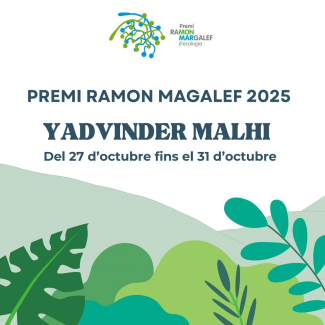 Mostra bibliogràfica al CRAI Biblioteca de Biologia: Premi Ramon Margalef d'Ecologia 2025