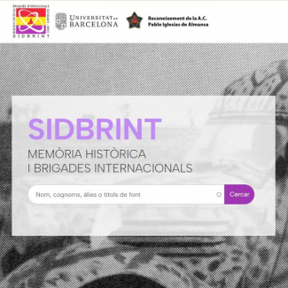 El CRAI Biblioteca del Pavelló de la República presenta el nou web de SIDBRINT