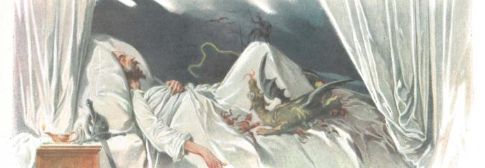 Parte 1. Capítulo VI. Escrutinio del cura y el barbero en la librería del ingenioso hidalgo