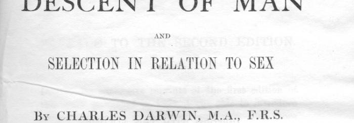 Portada de The descent of man