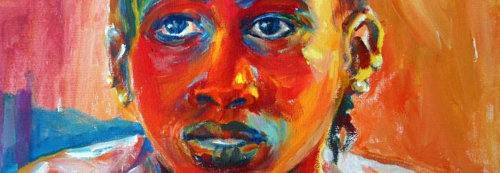 Llum enlluernadora noieta estudiant