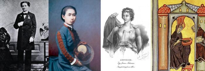 Mary Walker, Ginko Ogino, Agnodice i Santa Hildegarda