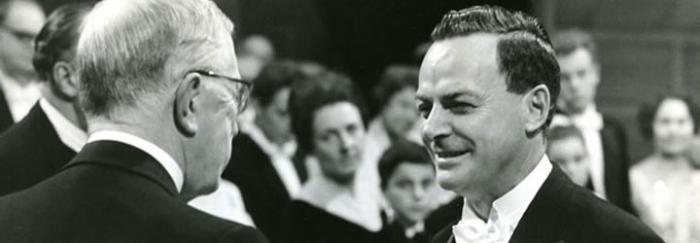 Feynman rep el Premi Nobel en Física
