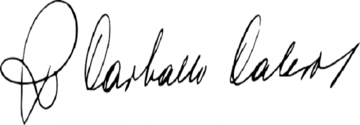 Signatura de Ricardo Carbalho Calero