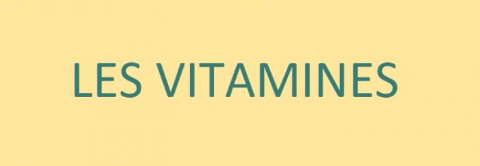 Les vitamines